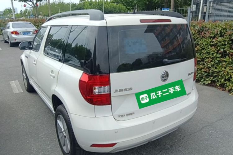 Used Skoda Yeti 2016 1.4TSI DSG Advanced Edition Rear Left 45 Deg