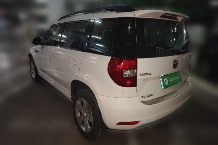 Used Skoda Yeti 2016 1.4TSI DSG Advanced Edition Rear Left 45 Deg