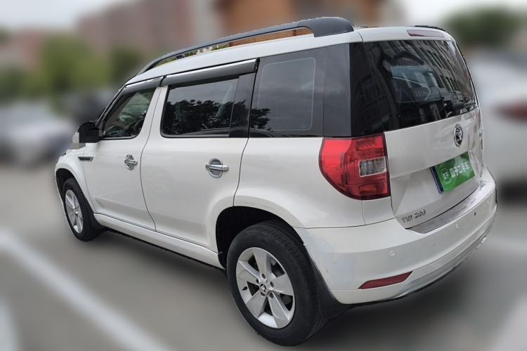 Used Skoda Yeti 2016 1.4TSI DSG Advanced Edition Rear Left 45 Deg