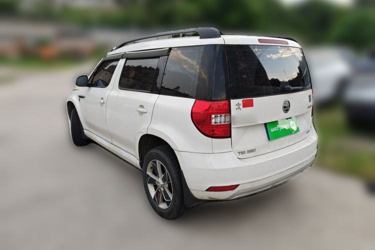 Used Skoda Yeti 2016 1.4TSI DSG Advanced Edition Rear Left 45 Deg