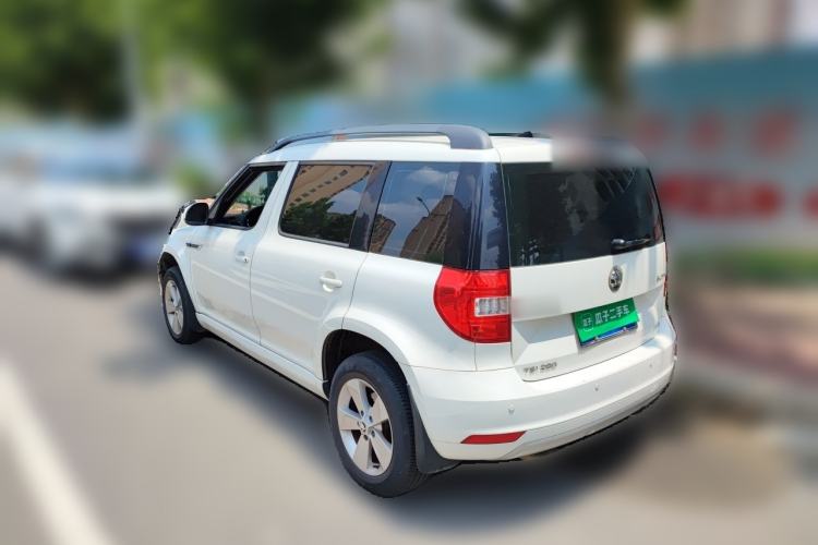 Used Skoda Yeti 2016 1.4TSI DSG Advanced Edition Rear Left 45 Deg