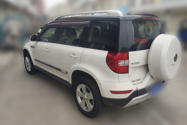 Used Skoda Yeti 2016 1.4TSI DSG Advanced Edition Rear Left 45 Deg