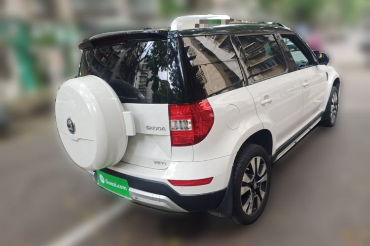 Used Skoda Yeti 2016 1.4TSI DSG Prestige Edition Rear Right 45 Deg