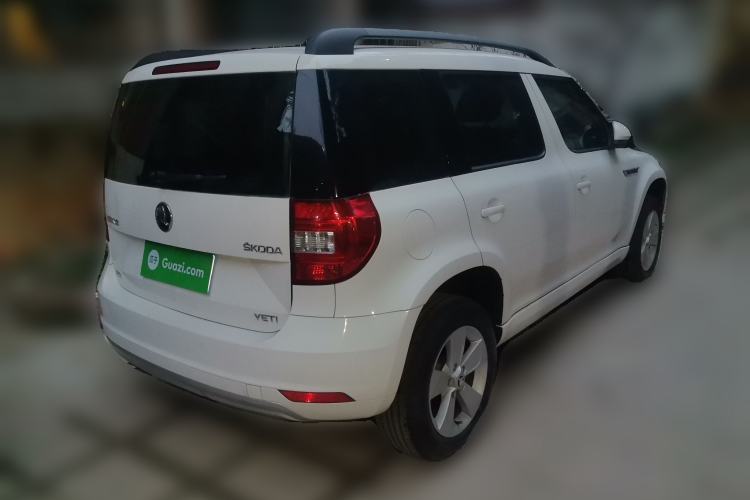 Used Skoda Yeti 2016 1.4TSI Manual Entry-Level Model Rear Right 45 Deg