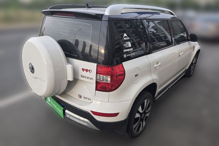 Used Skoda Yeti 2016 1.4TSI DSG Prestige Edition Rear Right 45 Deg