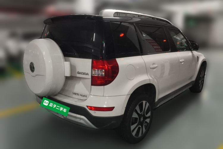 Used Skoda Yeti 2016 1.8TSI DSG Prestige Edition Rear Right 45 Deg