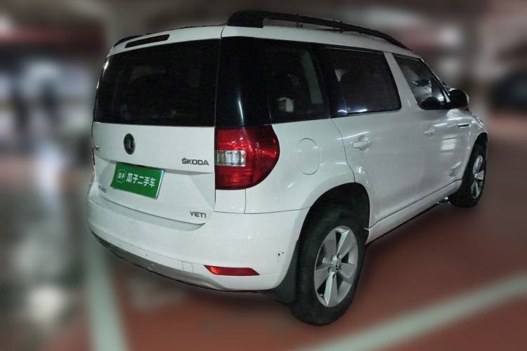 Used Skoda Yeti 2016 1.4TSI Manual Entry-Level Model Rear Right 45 Deg