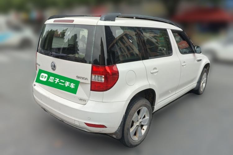 Used Skoda Yeti 2016 1.4TSI Manual Entry-Level Model Rear Right 45 Deg