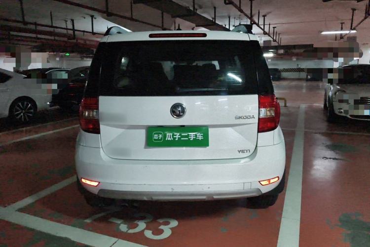 Used Skoda Yeti 2016 1.4TSI Manual Entry-Level Model Rear