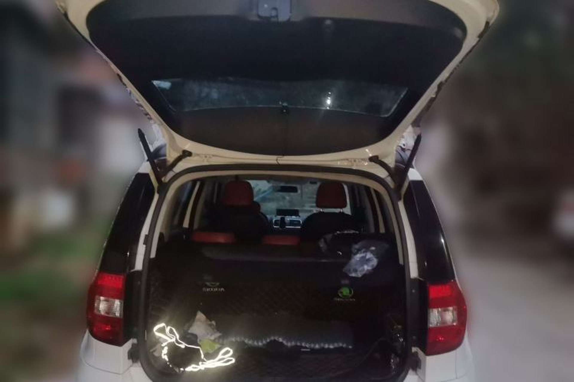 Used Skoda Yeti 2016 1.4TSI Manual Entry-Level Model Trunk
