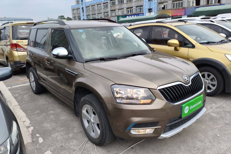 Used Skoda Yeti 2016 1.4TSI DSG Advanced Edition Front Right 45 Deg