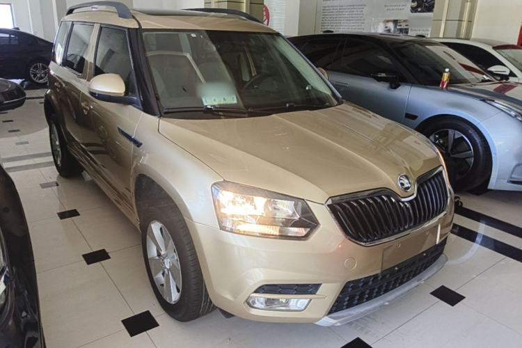 Used Skoda Yeti 2016 1.4TSI DSG Advanced Edition Front Right 45 Deg