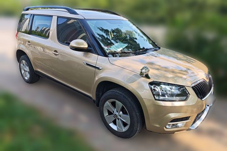 Used Skoda Yeti 2016 1.4TSI DSG Advanced Edition Front Right 45 Deg