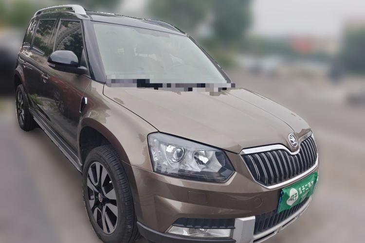 Used Skoda Yeti 2016 1.8TSI DSG Prestige Edition Front Right 45 Deg