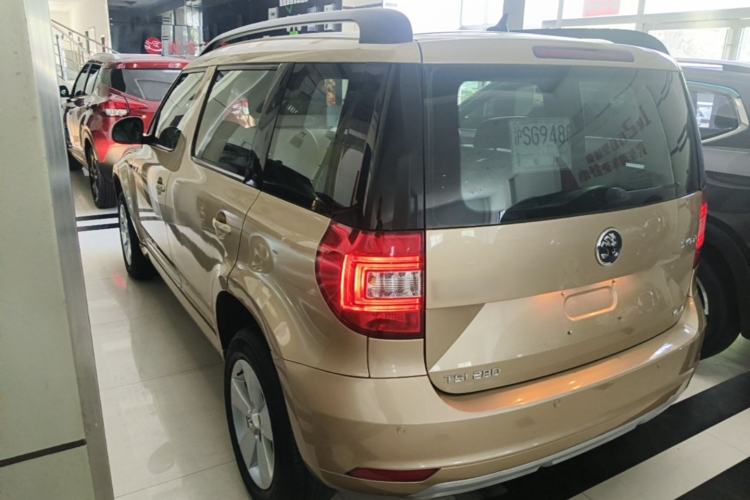 Used Skoda Yeti 2016 1.4TSI DSG Advanced Edition Rear Left 45 Deg
