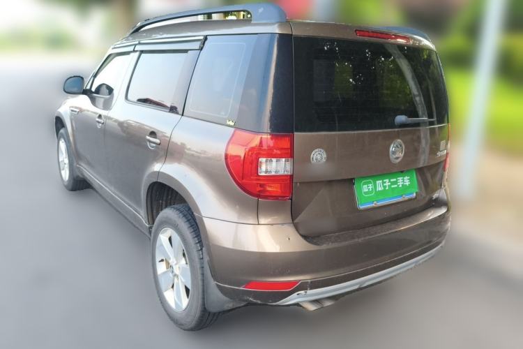 Used Skoda Yeti 2016 1.4TSI DSG Advanced Edition Rear Left 45 Deg