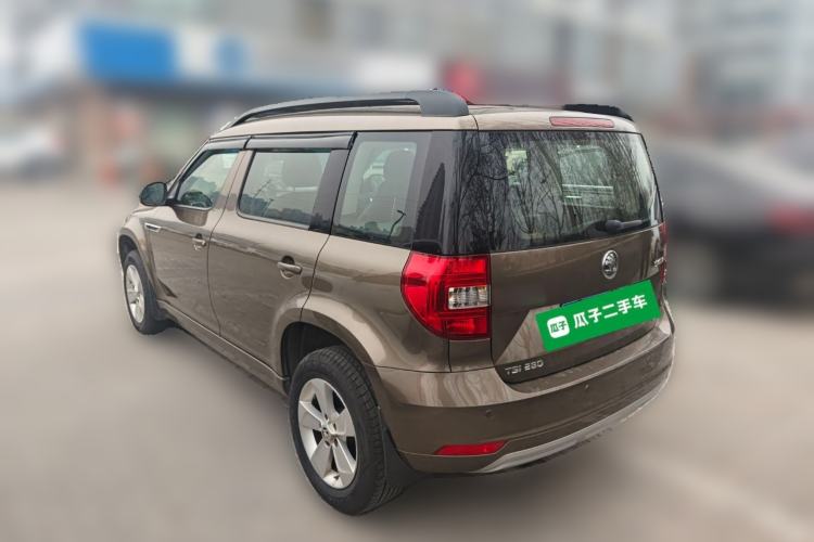 Used Skoda Yeti 2016 1.4TSI DSG Advanced Edition Rear Left 45 Deg