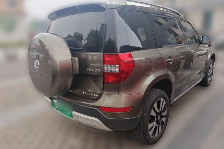 Used Skoda Yeti 2016 1.8TSI DSG Prestige Edition Rear Right 45 Deg