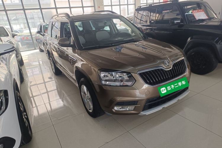 Used Skoda Yeti 2017 TSI280 DSG Advanced Edition Front Right 45 Deg