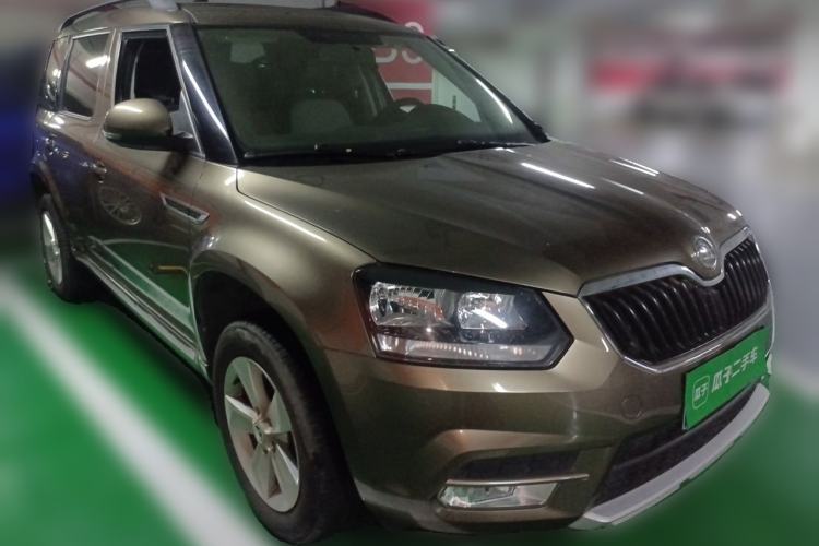 Used Skoda Yeti 2017 TSI280 DSG Advanced Edition Front Right 45 Deg