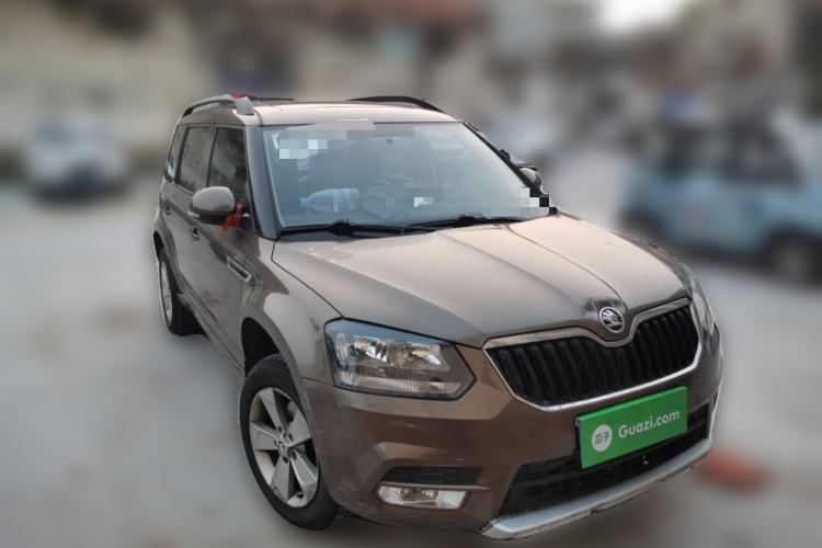 Used Skoda Yeti 2017 TSI280 DSG Advanced Edition Front Right 45 Deg