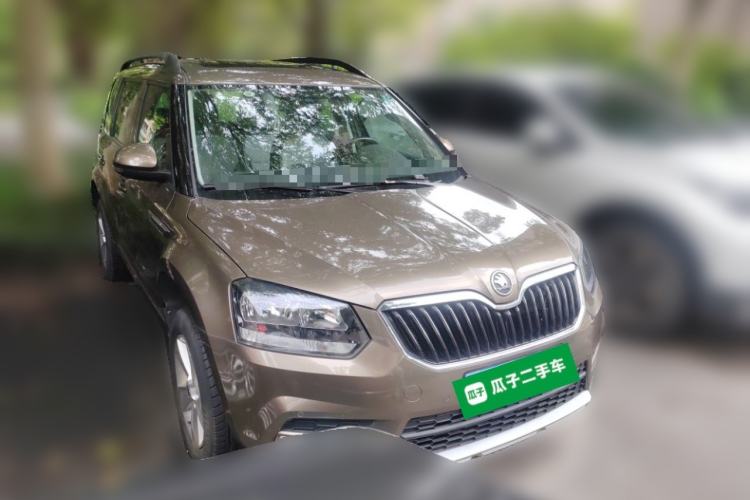 Used Skoda Yeti 2017 TSI280 DSG Advanced Edition Front Right 45 Deg