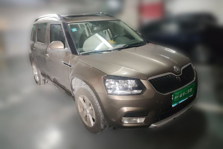 Used Skoda Yeti 2017 TSI280 DSG Car Enjoy Brothers Edition Front Right 45 Deg