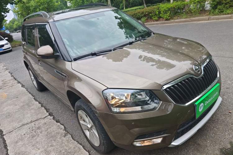 Used Skoda Yeti 2017 TSI280 DSG Car Enjoy Brothers Edition Front Right 45 Deg