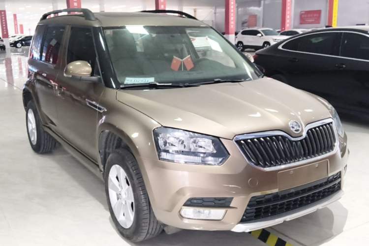 Used Skoda Yeti 2017 TSI280 DSG Advanced Edition Front Right 45 Deg
