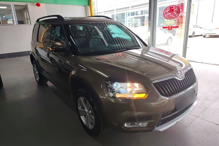 Used Skoda Yeti 2017 TSI280 DSG Advanced Edition Front Right 45 Deg