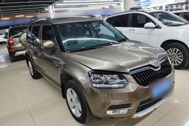 Used Skoda Yeti 2017 TSI280 DSG Advanced Edition Front Right 45 Deg