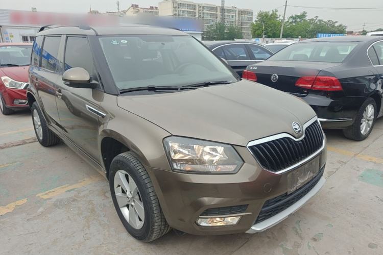 Used Skoda Yeti 2017 TSI280 DSG Car Enjoy Brothers Edition Front Right 45 Deg