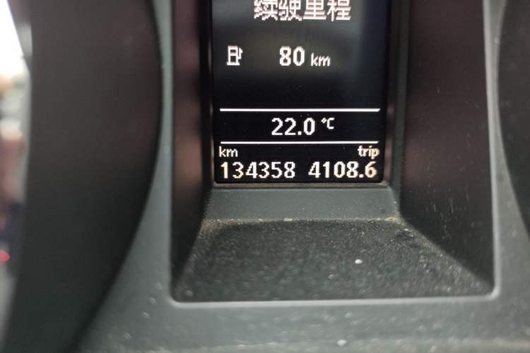 Used Skoda Yeti 2017 TSI280 DSG Innovation Edition Odometer Close Up