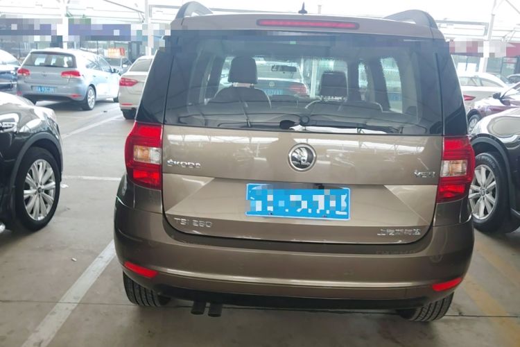 Used Skoda Yeti 2017 TSI280 DSG Car Enjoy Brothers Edition Rear