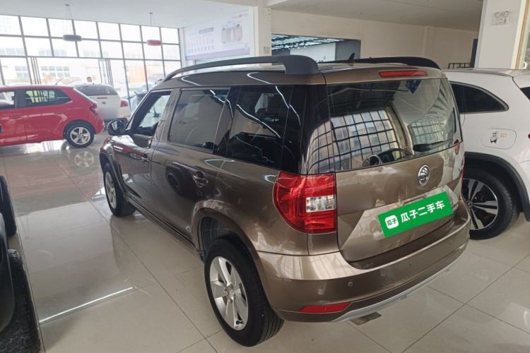 Used Skoda Yeti 2017 TSI280 DSG Advanced Edition Rear Left 45 Deg