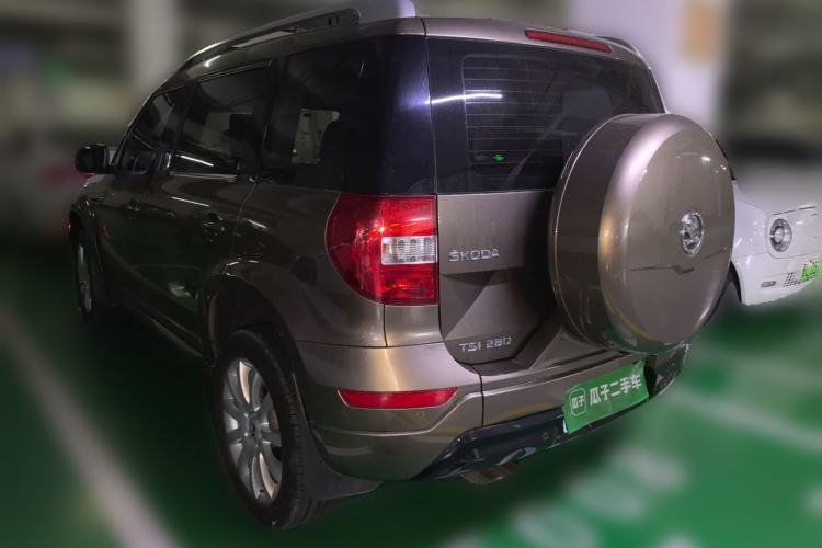 Used Skoda Yeti 2017 TSI280 DSG Innovation Edition Rear Left 45 Deg