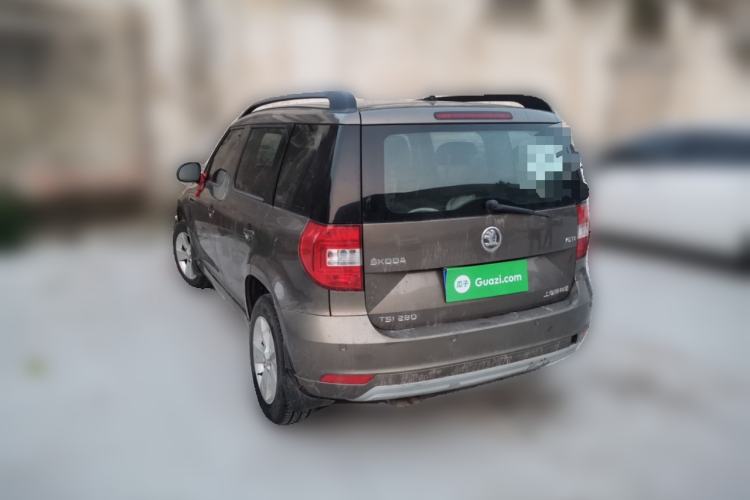 Used Skoda Yeti 2017 TSI280 DSG Advanced Edition Rear Left 45 Deg
