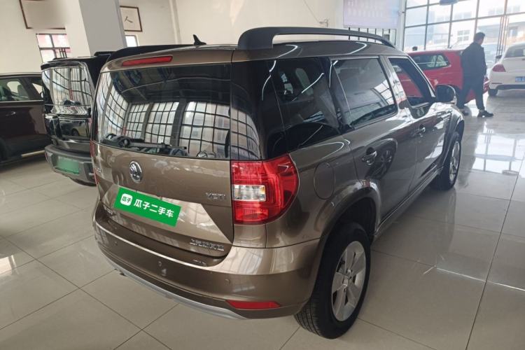 Used Skoda Yeti 2017 TSI280 DSG Advanced Edition Rear Right 45 Deg