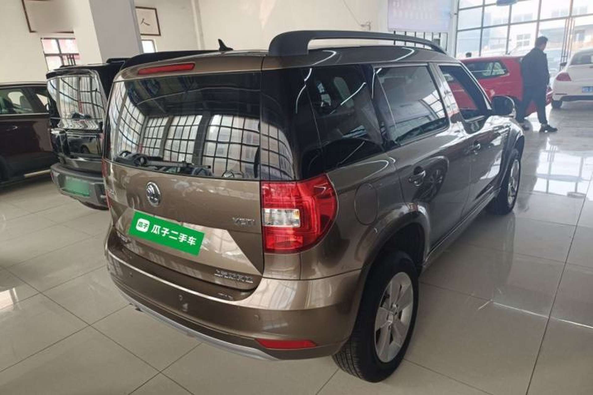 Used Skoda Yeti 2017 TSI280 DSG Advanced Edition Rear Right 45 Deg