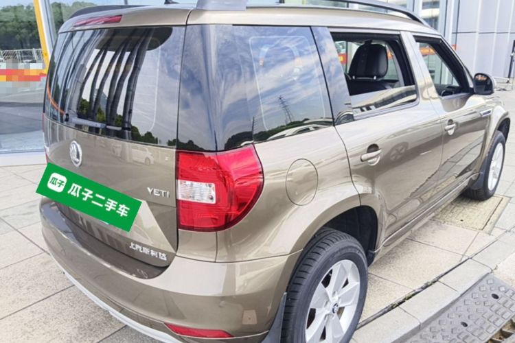 Used Skoda Yeti 2017 TSI280 DSG Advanced Edition Rear Right 45 Deg