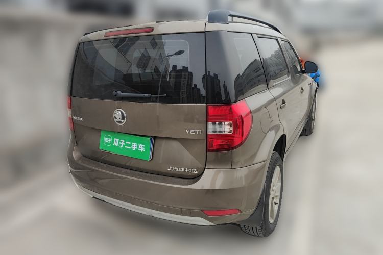 Used Skoda Yeti 2017 TSI280 DSG Advanced Edition Rear Right 45 Deg