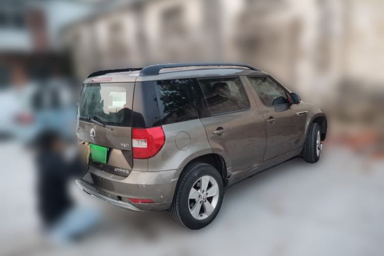 Used Skoda Yeti 2017 TSI280 DSG Advanced Edition Rear Right 45 Deg