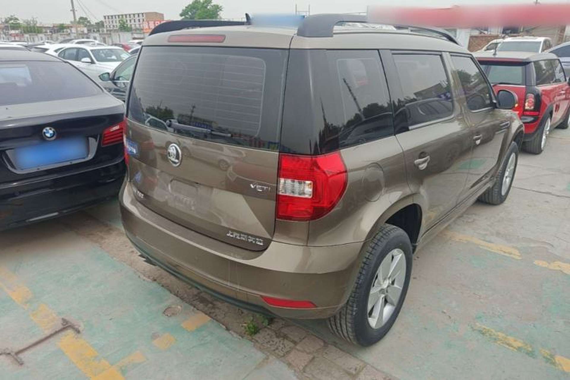 Used Skoda Yeti 2017 TSI280 DSG Car Enjoy Brothers Edition Rear Right 45 Deg