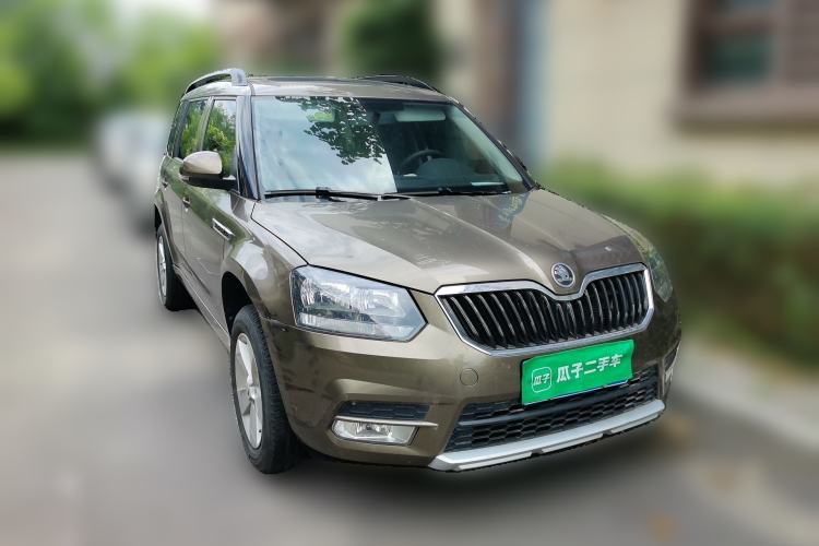 Used Skoda Yeti 2017 TSI280 DSG Advanced Edition Front Right 45 Deg