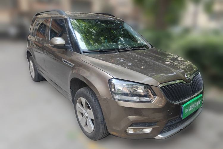 Used Skoda Yeti 2017 TSI280 DSG Advanced Edition Front Right 45 Deg
