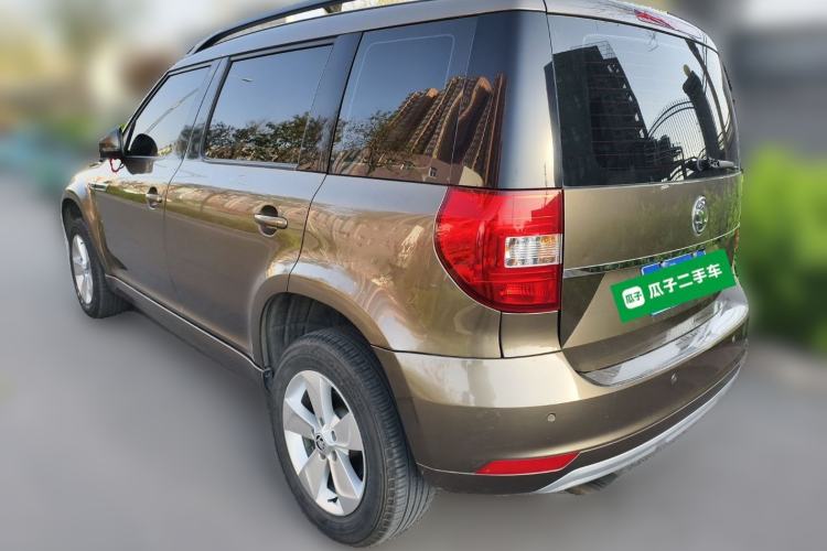 Used Skoda Yeti 2017 TSI280 DSG Advanced Edition Rear Left 45 Deg
