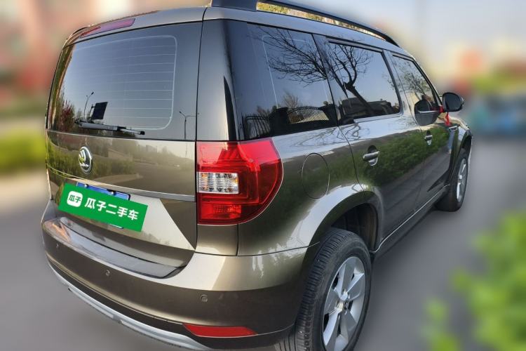 Used Skoda Yeti 2017 TSI280 DSG Advanced Edition Rear Right 45 Deg