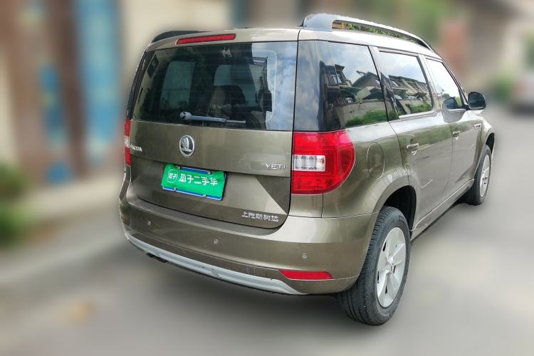 Used Skoda Yeti 2017 TSI280 DSG Advanced Edition Rear Right 45 Deg
