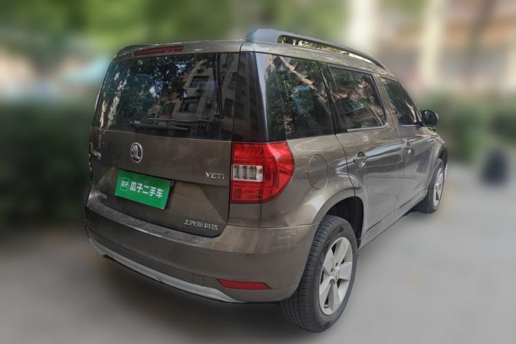Used Skoda Yeti 2017 TSI280 DSG Advanced Edition Rear Right 45 Deg