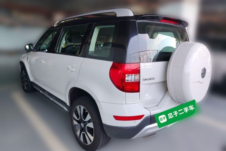Used Skoda Yeti 2017 TSI300 DSG Luxury Edition Rear Left 45 Deg